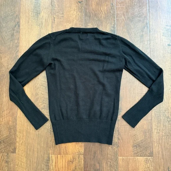 E.VIL QUEEN OF EVIL “Snobs & BitchesUnite” silk/cashmere blend sweater, size S